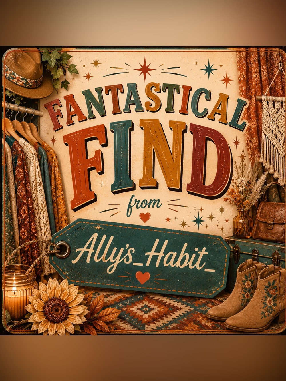 Amazing Fantastical Find!!! Thanks for shopping with Ally's_Habit_ 💕🍀🐾
